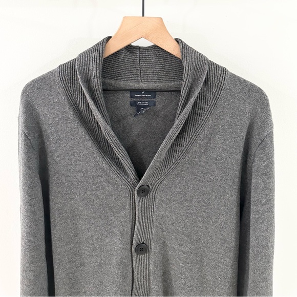 Daniel Hechter Men’s Cardigan Gray Size Large - Picture 2 of 5